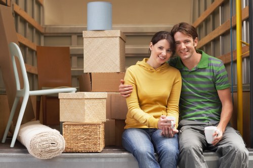 Careful loading of furniture for small removals in Roehampton