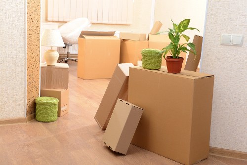 Careful furniture protection during a Roehampton flat move